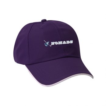 Ahead Textured Poly Cap Purple
